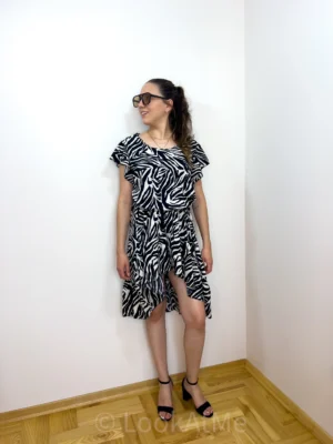 Sukienka „Leticia” zebra