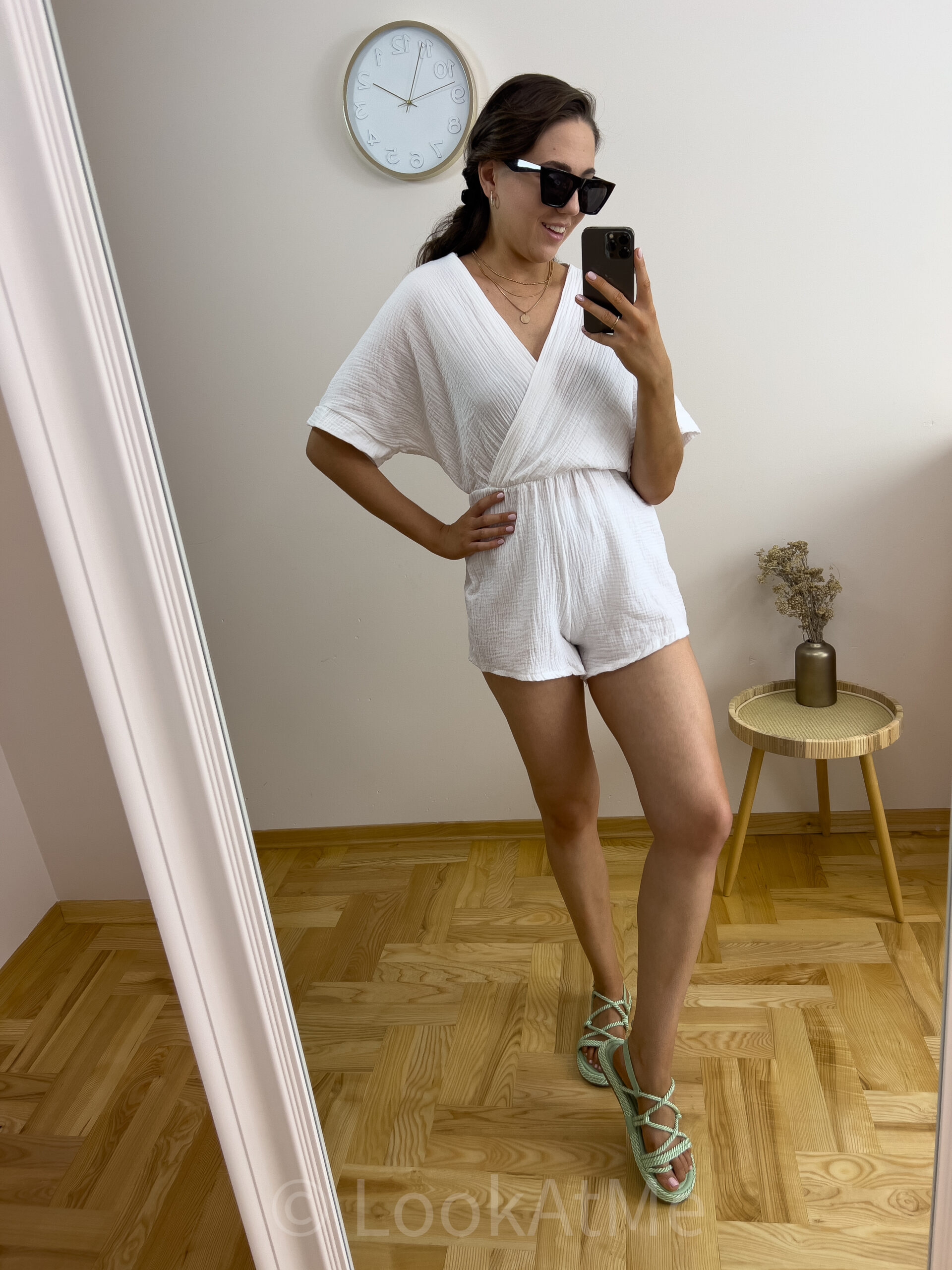 Lookatme- Kombinezon Lora Biały