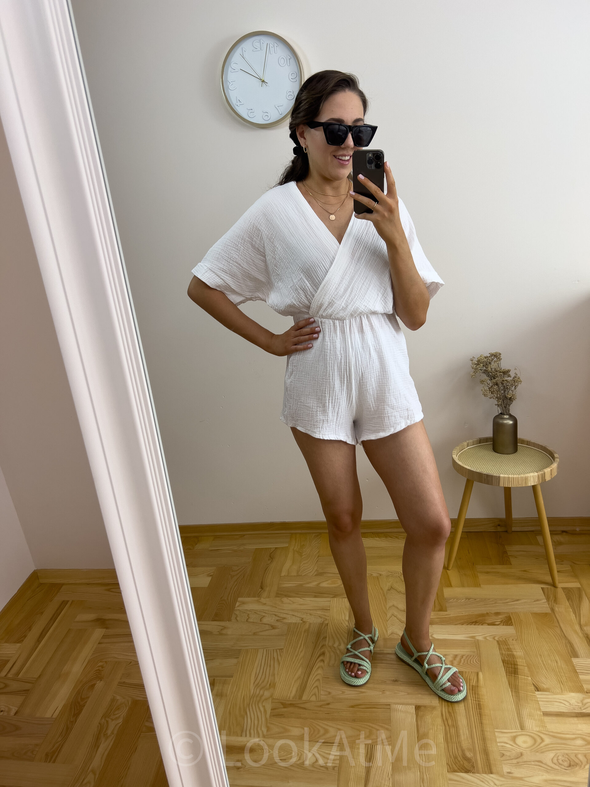 Lookatme- Kombinezon Lora Biały