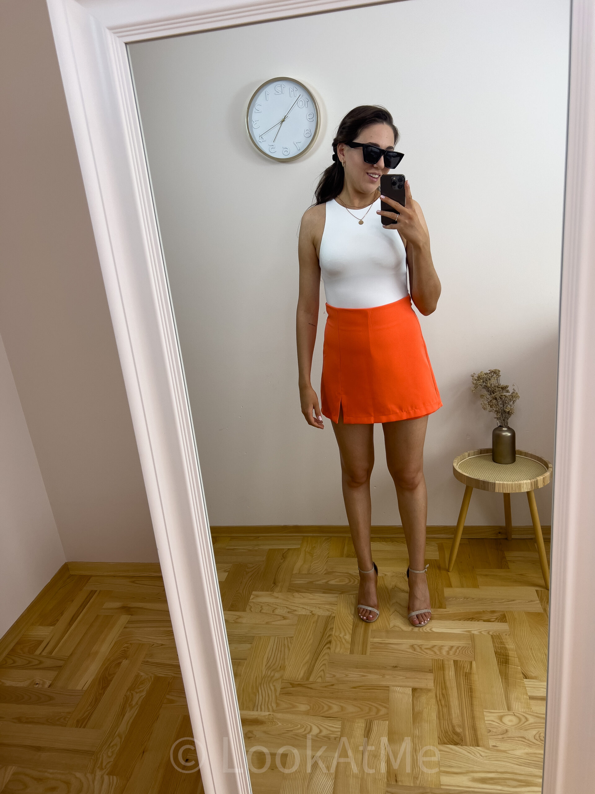 Lookatme- Spódnico-spodenki Viva pomarańczowe