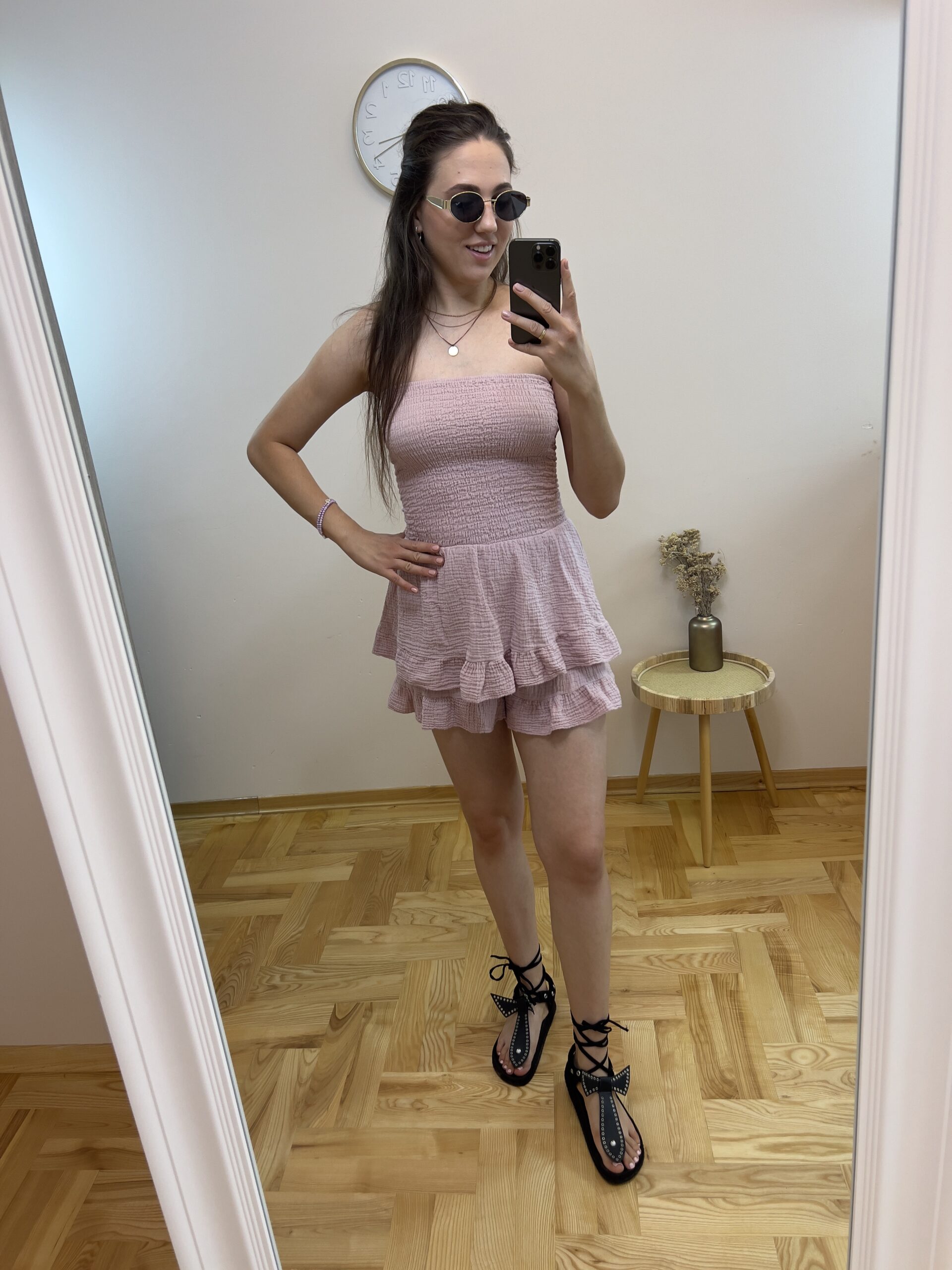 Lookatme- Kombinezon Fio Różowy