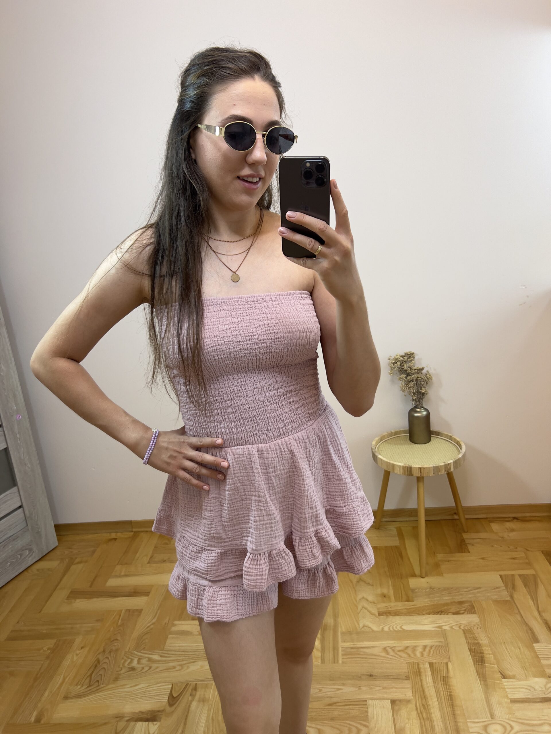 Lookatme- Kombinezon Fio Różowy